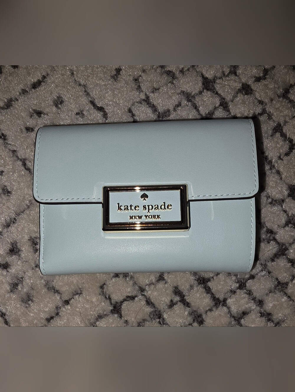 Kate Spade Light Blue Wallet NWT